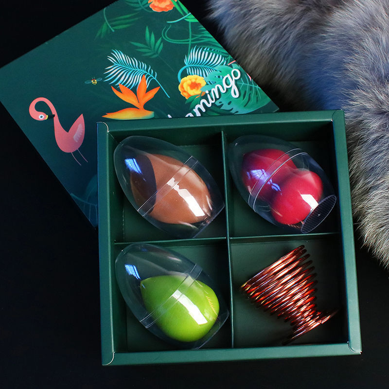       Gift Box Cosmetic Egg Set: Super Soft, Smear-Proof Makeup Tools – BEAUTY NET