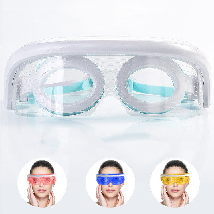       LED Photon Eye Massager Light Therapy Anti Aging Eye Skin Tighten Vibr – BEAUTY NET