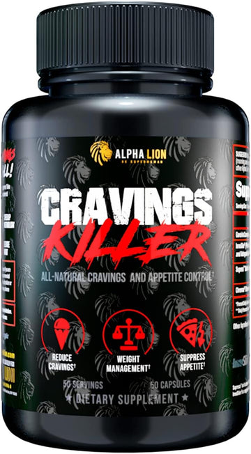 Cravings Killer Supplement – Saffron & Garcinia Cambogia Extract for Appetite Control, Metabolism & Diet Support (50 Capsules)