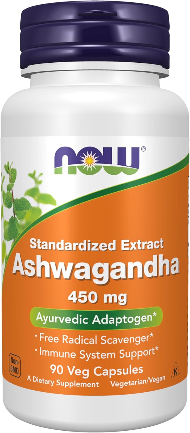 Ashwagandha Supplement 450mg – Standardized Withania Somnifera Extract for Immune Support