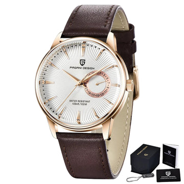 PAGANI DESIGN Men’s Luxury Quartz Watch – Waterproof, Fashion, Casual, Sports & Military Wristwatch