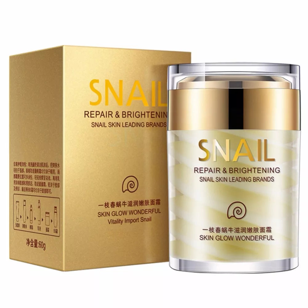       Snail Collagen Face Cream: Age Less, Natural Moisturizing, Anti-Wrinkl – BEAUTY NET