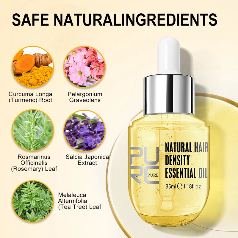 Ginger Hair Growth Oil – Fast Regrowth Treatment for Men & Women