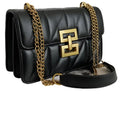 Diamond-Shaped Embossed Fashion Chain Shoulder Messenger Bag for Female Commuters