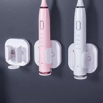 Toothbrush Stand Rack Organizer: Electric Toothbrush Wall-Mounted Holder.