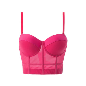 Fishbone Camisole Bra - Sexy Tube Top with Beautiful Back, All-In-One Inner & Outer Wear Corset