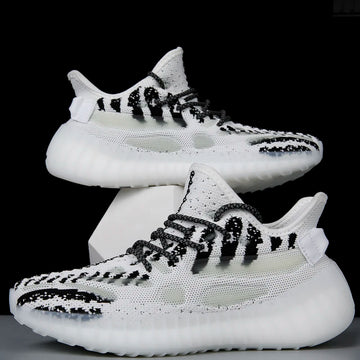 Men’s Lightweight Mesh Sneakers - Breathable Street Style Trainers, Trendy Platform Walking & Running Shoes