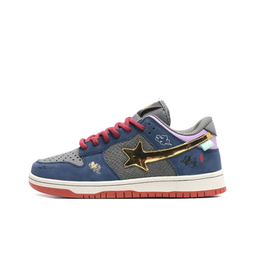 Unisex Retro Y2K Star Sneakers – Punk Streetwear, Skateboard, Tennis & Casual Shoes for Men & Women