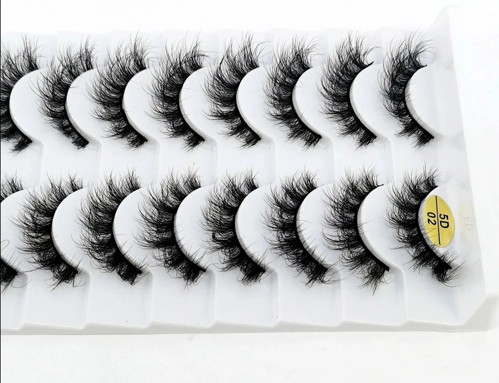 10 Pairs 3D Mink False Eyelashes Natural/Thick Eye Lashes Fluffy Makeup Russian eyelahses Beauty Extension Reusable eyelashes