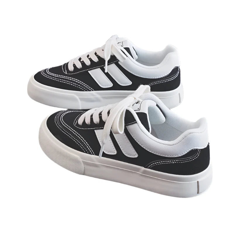 Girls' Brand Spring Outdoor Casual Sneakers | Women’s Jogging Vulcanized Shoes | Chunky Platform Flats | Sport Trainers & Tennis Shoes
