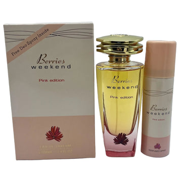 Weekend Women’s Perfume Set 50ml – Long-Lasting Floral Luxury Fragrance, Fresh Daily Scent Gift Pack for Women, Best Seller