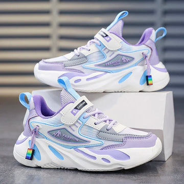 2023 Girls’ Fashion Platform Sneakers - Casual Kids’ School Sports Shoes for Ages 7-12