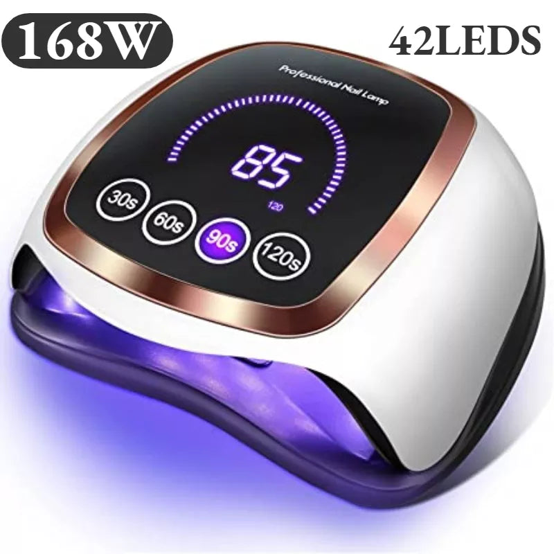       Nail Drying Lamp for Manicure: Professional LED UV Drying Lamp with Au – BEAUTY NET