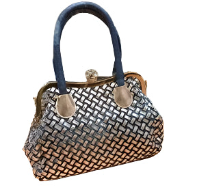 Large Capacity Handheld New Fashion Commuter Denim Inlaid Diamond Versatile One Shoulder Crossbody Women's Bag