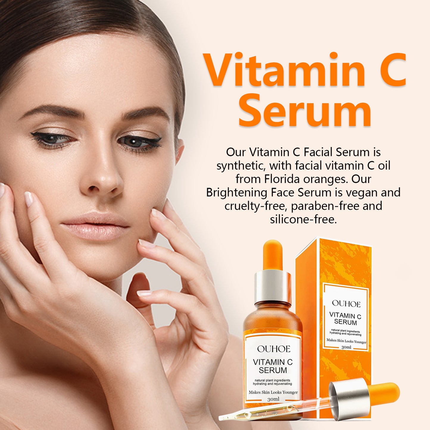 Firming Facial Skin Anti-Aging Care Solution: Fading Wrinkles and Fine Lines