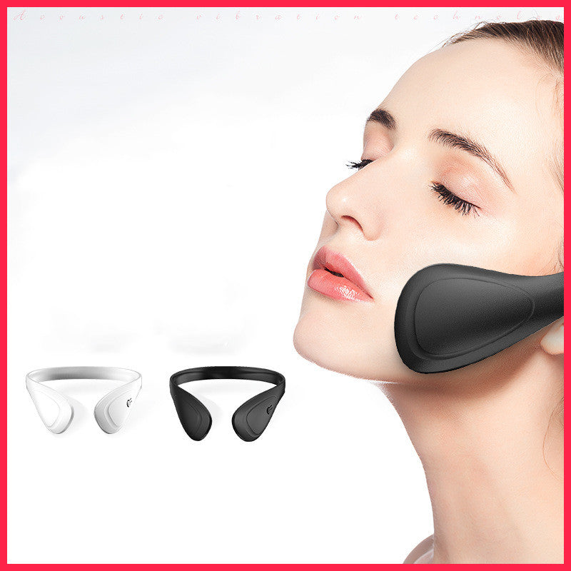 Electric V-Shaped Face Lifting Device: Anti-Aging Facial Vibration to Reduce Double Chin and Firm Skin