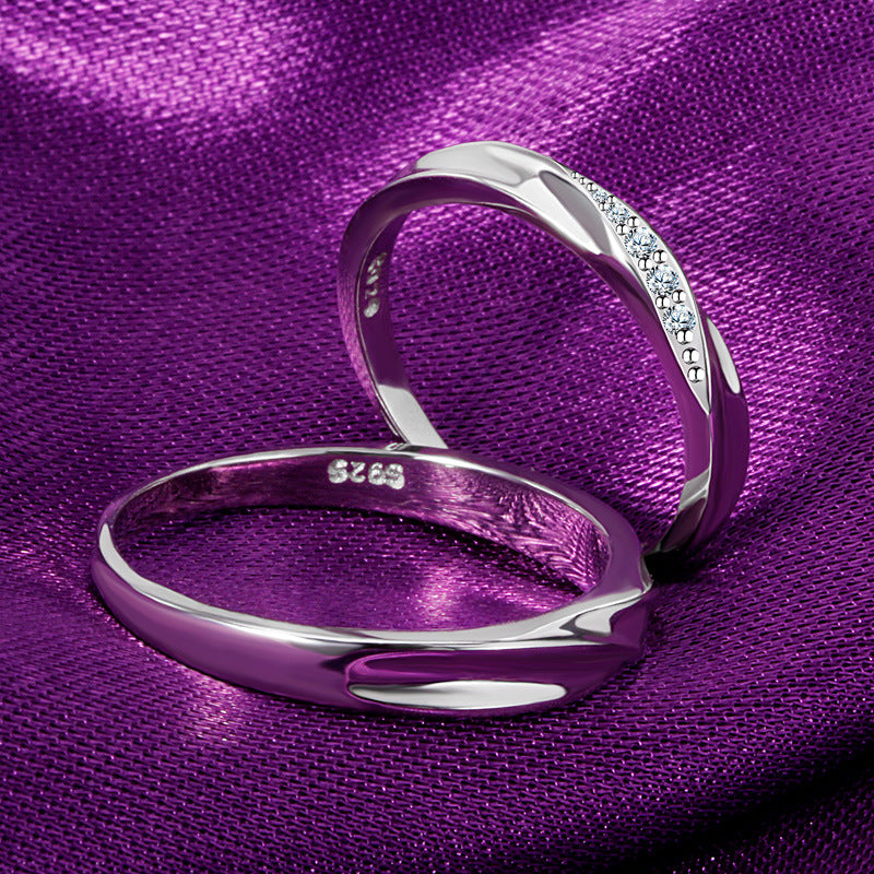 Personalized New Zircon Rings for Men and Women