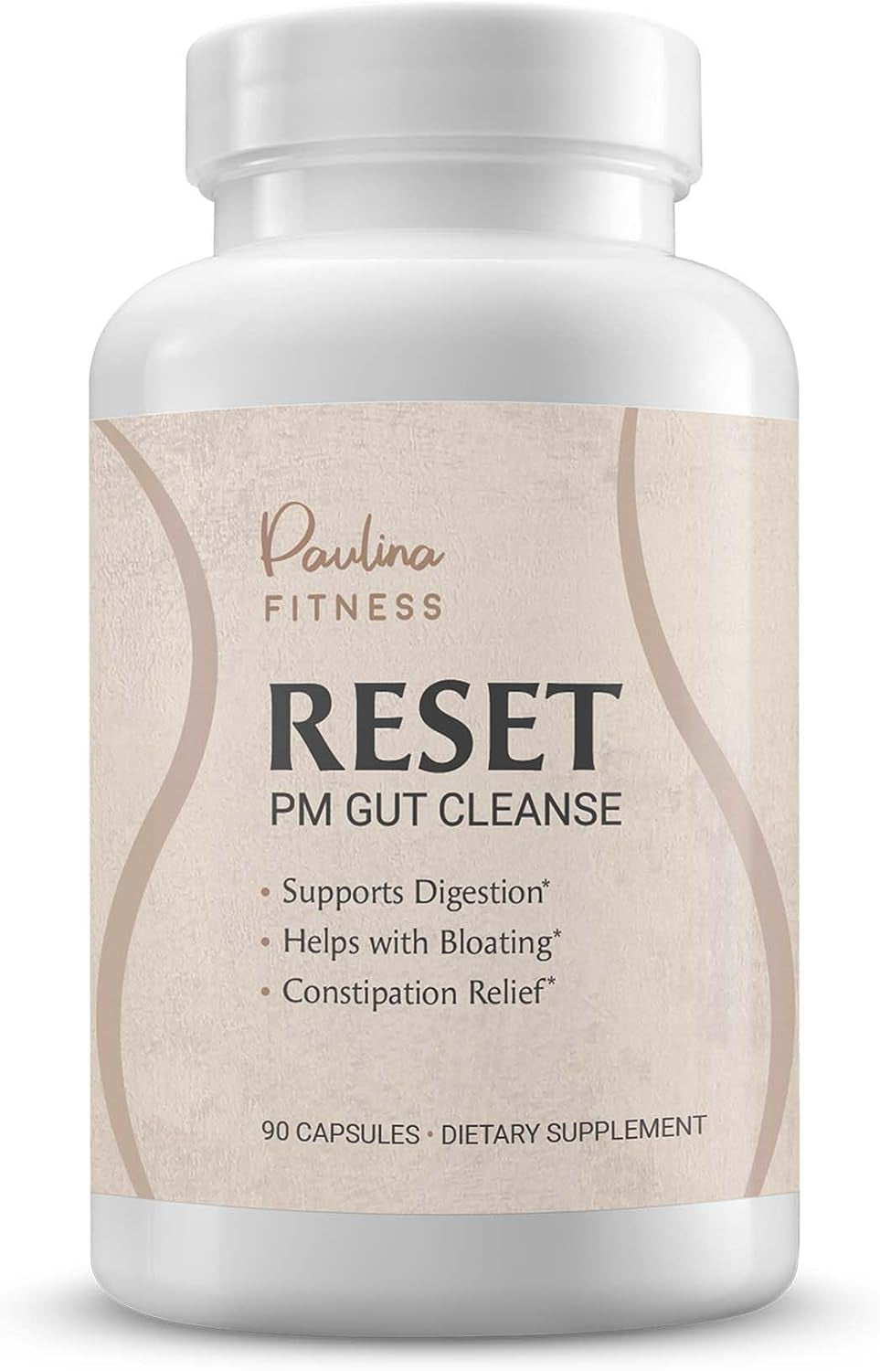 Reset Overnight Digestive Aid – Natural Detox, Bloating Relief & Gut Health Support | Cleanse for Weight Management & Constipation Relief | 90 Capsules