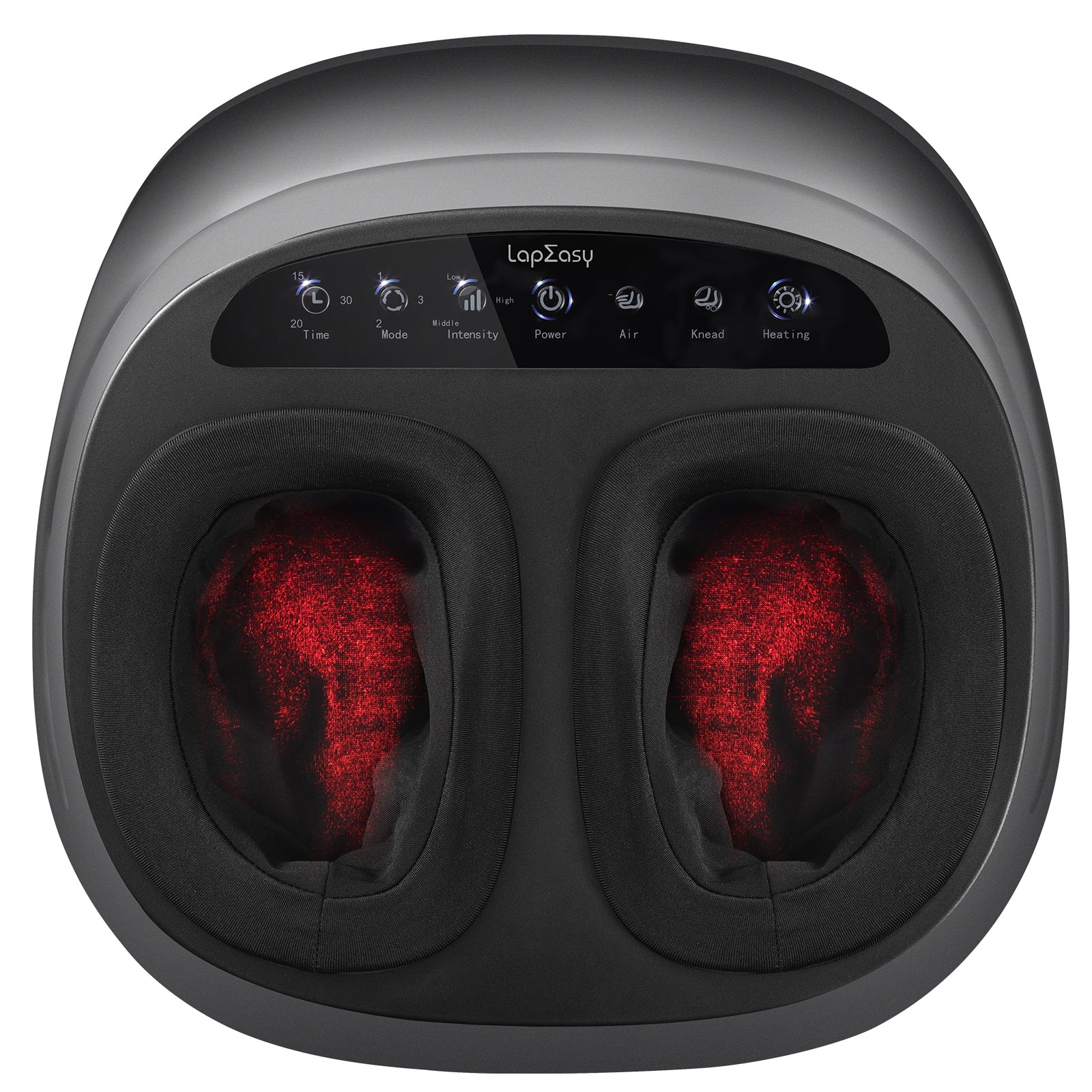 Foot Massager Machine with Heat and Massage: Gifts for Men and Women. Shiatsu Deep Kneading Electric Feet Massager for Home and Office Use.