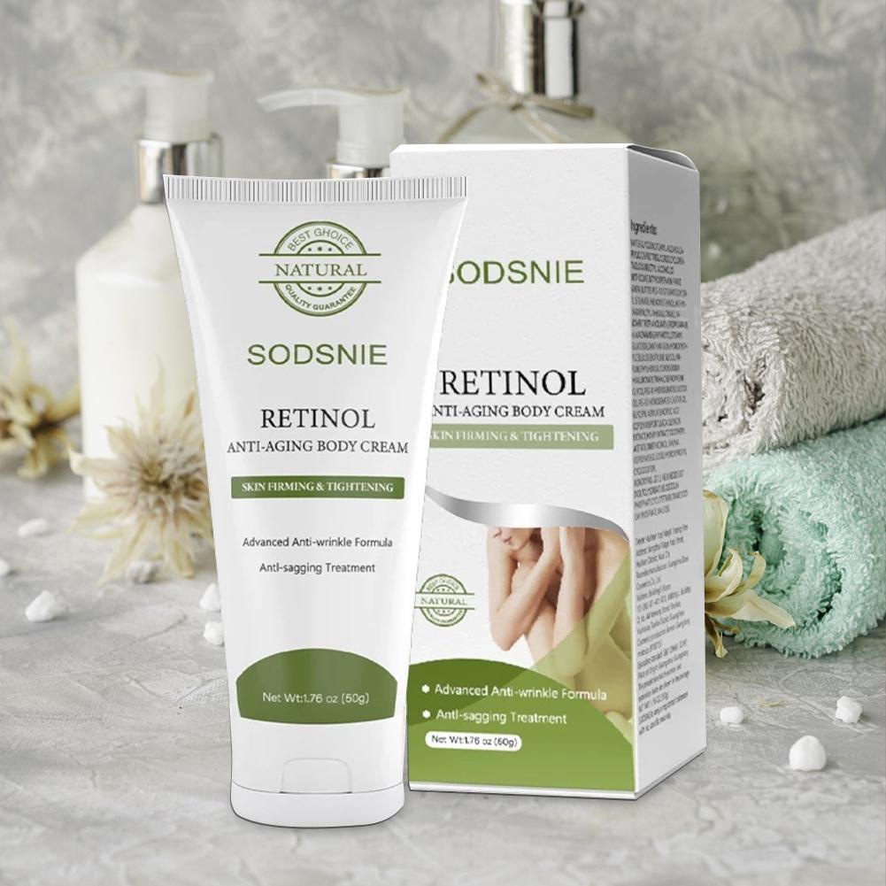 Retinol Body Cream: Anti-Aging, Sagging Skin Improvement, Reduction