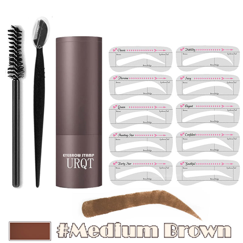 One-Step Eyebrow Stamp Shaping Kit with Eyebrow Gel