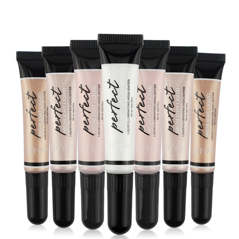 iquid Foundation Shimmer Brightener Concealer Primer Base Contour Makeup Face Highlighter Cream