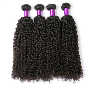 Brazilian Virgin Human Hair Kinky Curly Bundles - Authentic Hair Curtain Included