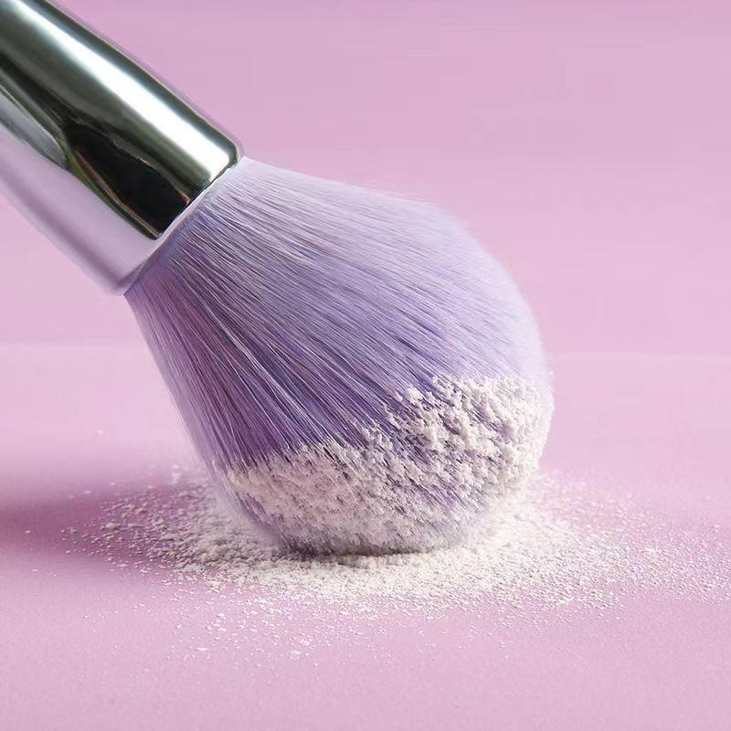 Soft Hair Powder Brush Makeup Set: Beauty Tools for Beginners