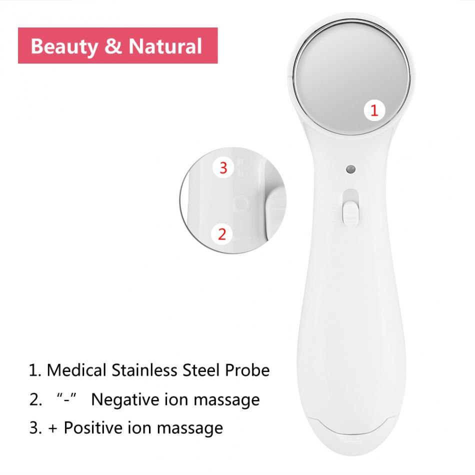 High-Frequency Electric Anti-Aging Skin Tightening Device: Ultrasonic Ionic Face Pore Cleanser, Wrinkle Remover, and Skin-Lifting Massager