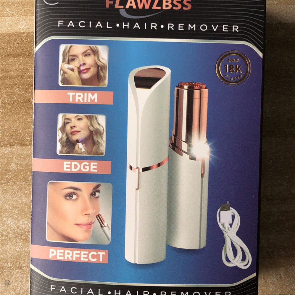 Ladies' Electric Mini Hair Removal Machine: Lipstick Shaver Eyebrow Trimmer