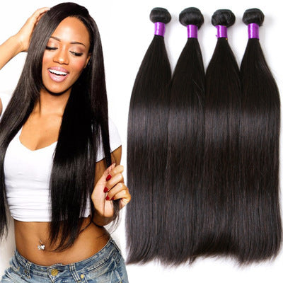 Brazilian Human Hair - Straight Hair, Bone Straight, Natural Color, Hot Sale