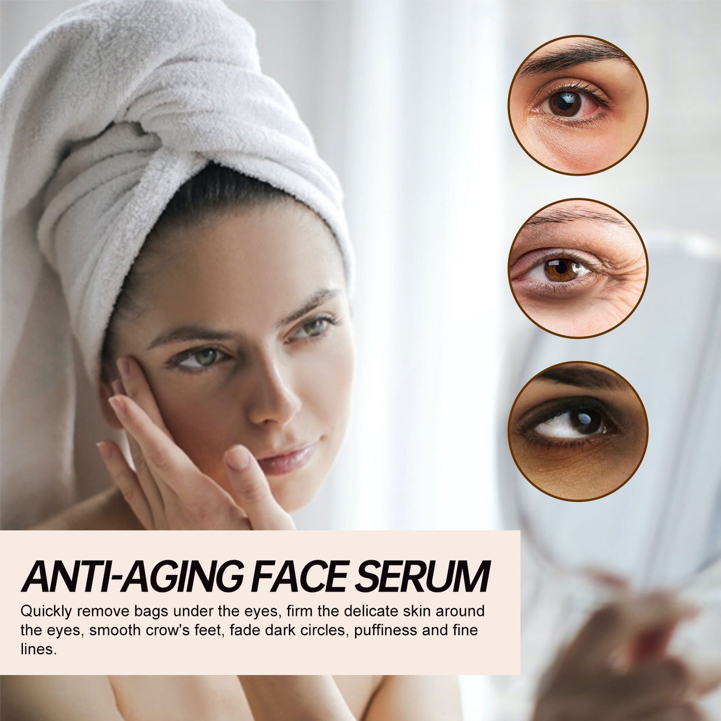 Anti-Aging Eye Wrinkle Fading Moisturizing Care Solution