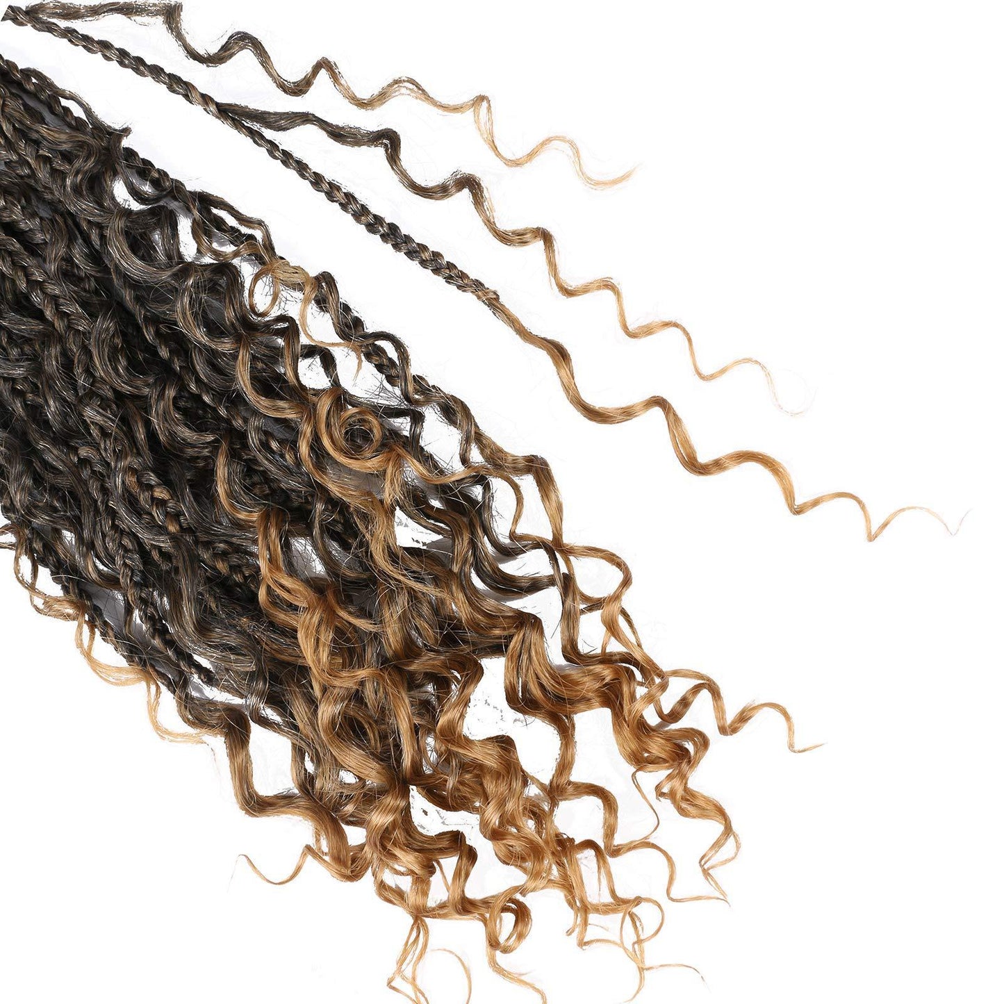 Non-Hair Dirty Braid Crochet Hair: Three Strand Thin Braid