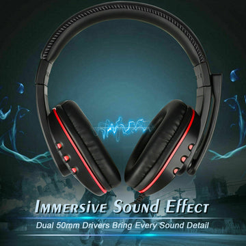 Pro Gamer Headphones - Headset for PS4, PlayStation 4, PC, Computer