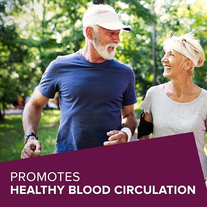 Blood Pressure Support – 3-in-1 Beet Root, CoQ10 & Grape Seed Extract – Heart & Circulation Formula – 60 Capsules