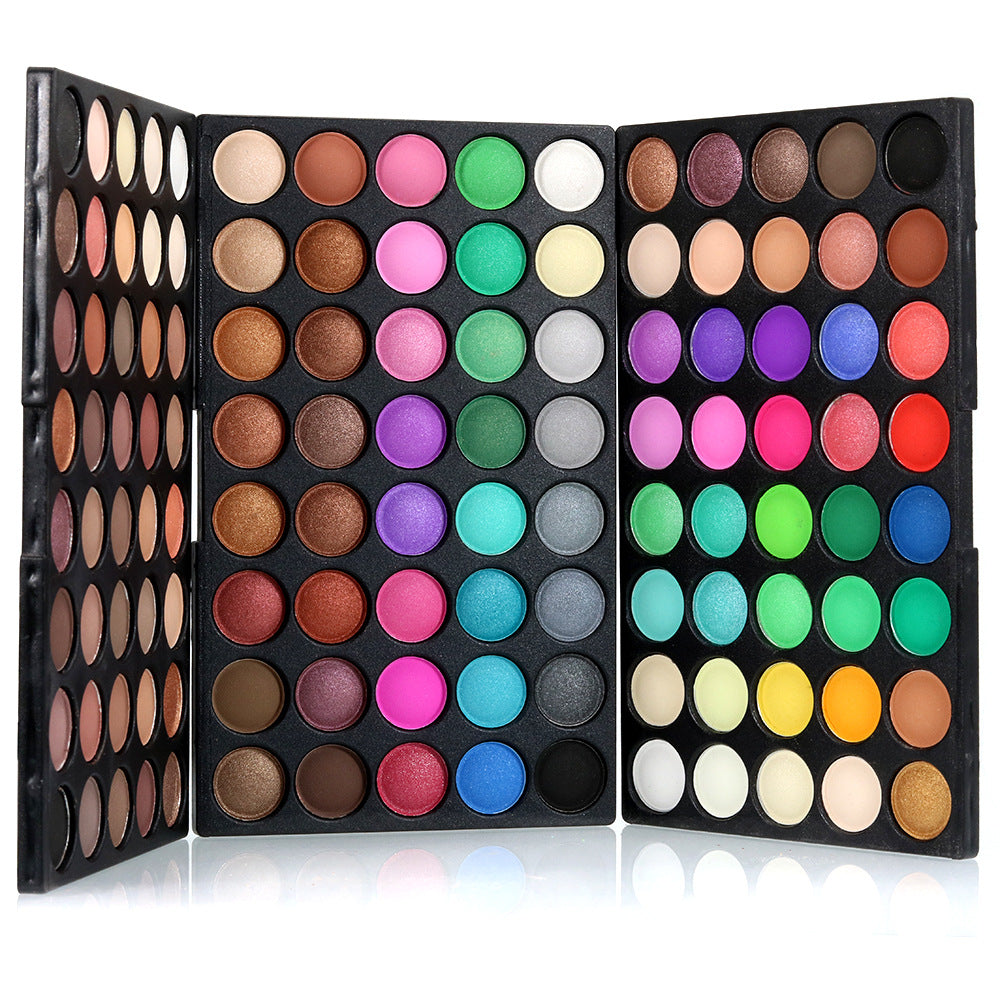 Perfect Professional 120-Color Eyeshadow Palette – Hot Fashion Cosmetic Powder with Soft Matte Finish. An essential eyeshadow palette for a stunning beauty makeup set.