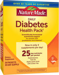 Daily Diabetes Health Pack, Dietary Supplement for Nutritional Support, 30 Packets, 30 Day Supply