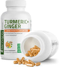 Turmeric + Ginger Extra Strength with BioPerine – Joint & Digestion Support – 60 Non-GMO Vegetarian Capsules