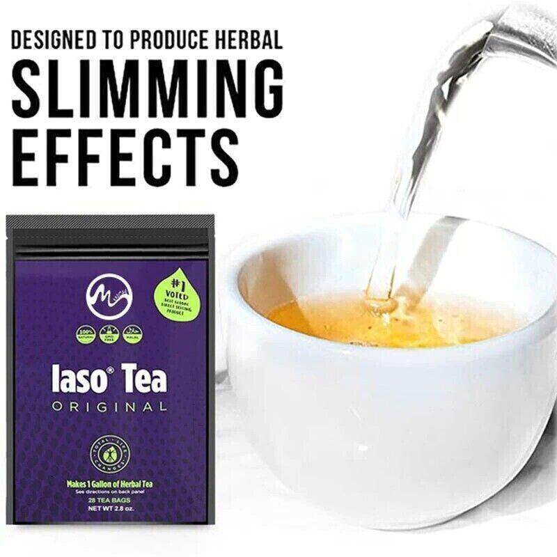 Instant Iaso Tea - 102 Sachets - Detox for Weight Loss - Fast Shipping from Usa