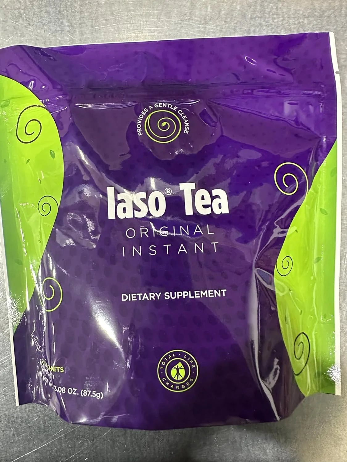 Iaso Tea Instant - Herbal Detox and Cleansing Tea - 25 Sachets