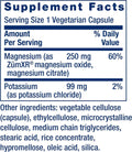 Potassium & Extended-Release Magnesium – Blood Pressure & Heart Health Support – Non-GMO, Vegetarian, 60 Capsules