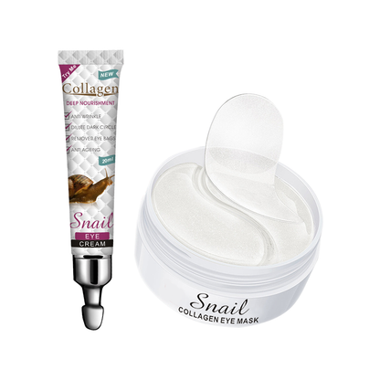 Snail Collagen Face Whitening Cleansing Repair Set