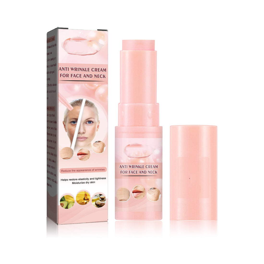 EELHOE Anti-Aging Cream Stick: Fade Facial Fine Lines, Hydrate, and Firm for Skin Repair