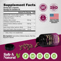 Beet Root Capsules – Heart & Blood Pressure Support with Hawthorn, Hibiscus & Garlic – 120 Capsules