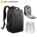 Anti-Theft Camera Travel Backpack Waterproof Large Capacity Design on a White Background