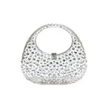 Bling Clear Purse Stylish Women’s Party Clutch Bag on a white background