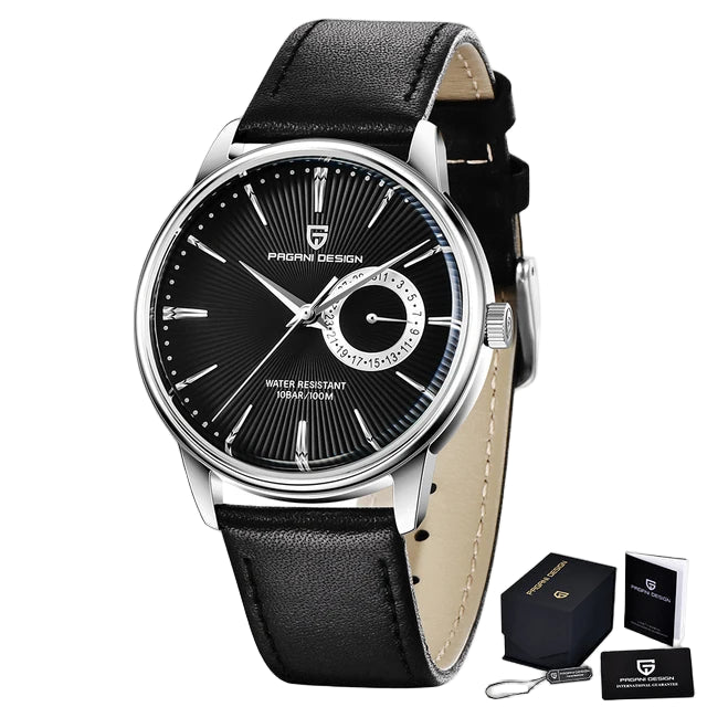 PAGANI DESIGN Men’s Luxury Quartz Watch – Waterproof, Fashion, Casual, Sports & Military Wristwatch