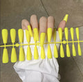 24 Tips/Set Matte Super Long Coffin False Nails - Artificial Fingernails for Nail Beauty, Finger Manicure.