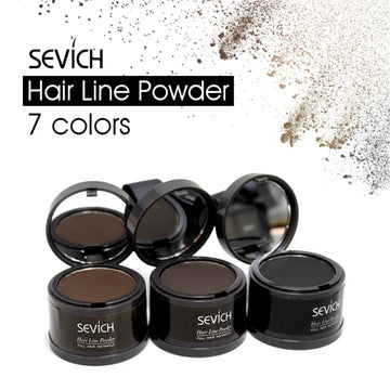 Hair Shadow Powder for Hairline / Hair Shadow Trimming Powder Makeup Hair Concealer for Natural Coverage and Beauty Edge Control