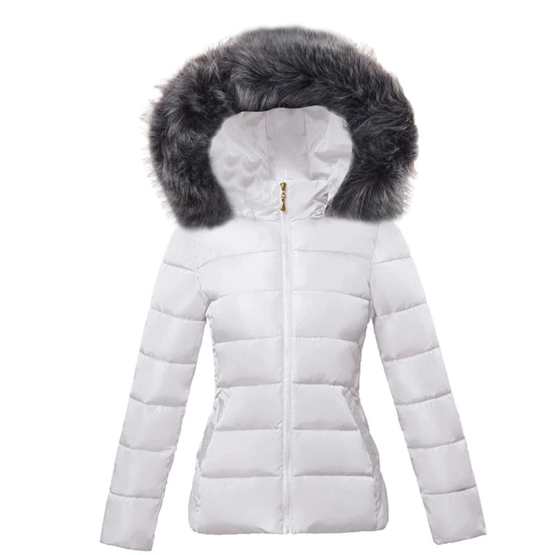 Women's Winter Down Jacket – Warm Short Parka Coat for Ladies, Stylish and Cozy Winterwear